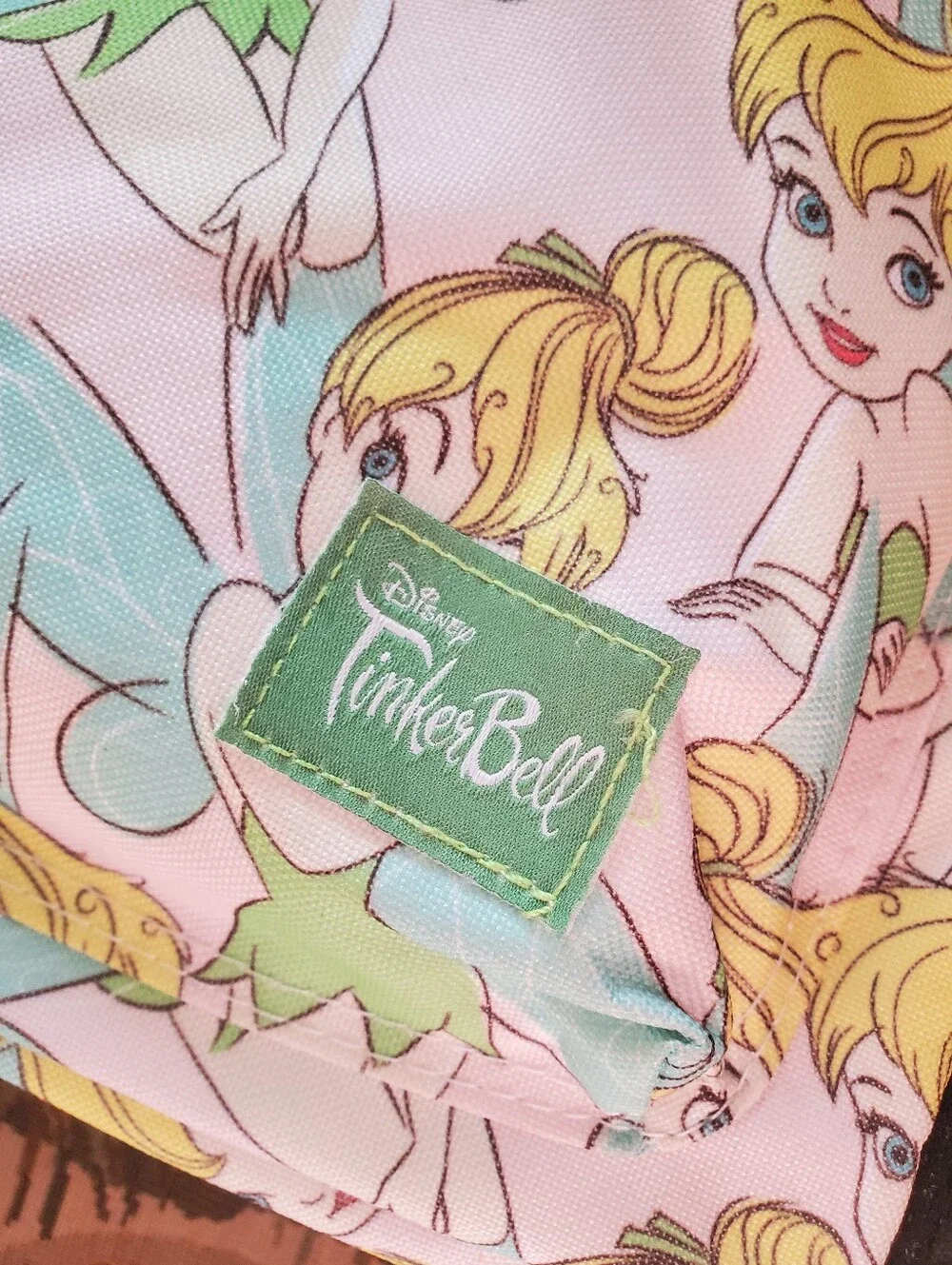Disney's Tinker Bell All Over Print Backpack - For Adult Or Kid